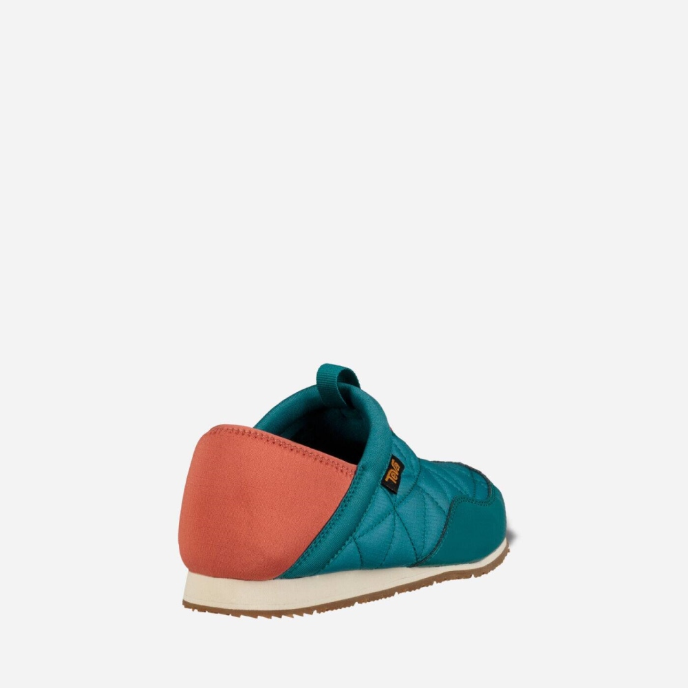 Kids' Teva Ember Moc Slippers Blue | 248905HXO