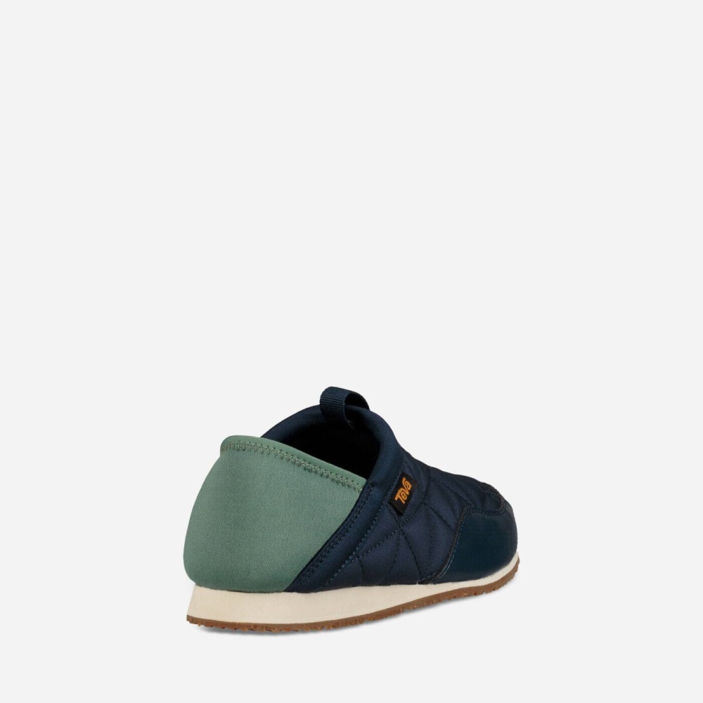 Kids' Teva Ember Moc Slippers Dark Blue | 732085FDC