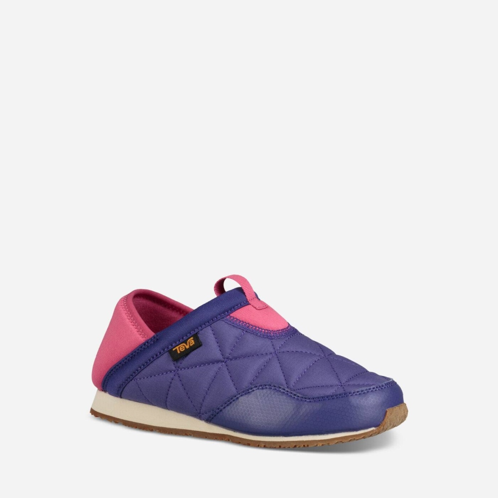 Kids' Teva Ember Moc Slippers Purple | 895364UTC