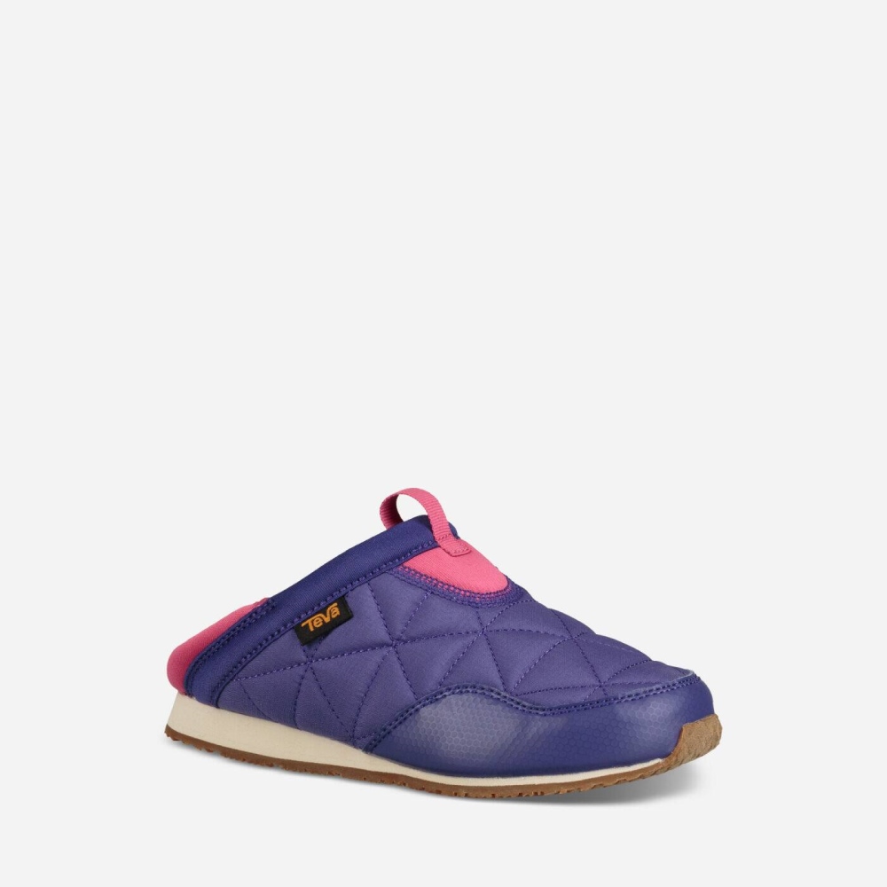 Kids' Teva Ember Moc Slippers Purple | 895364UTC