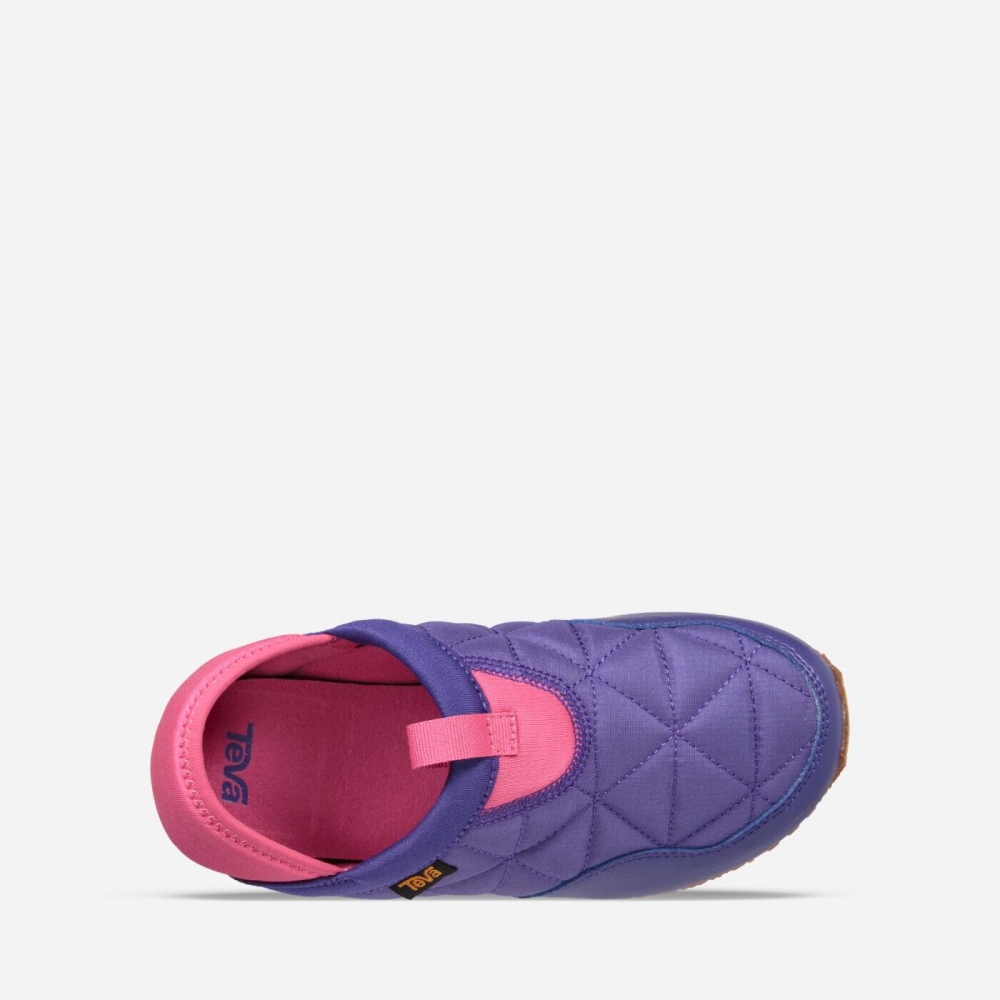 Kids' Teva Ember Moc Slippers Purple | 895364UTC