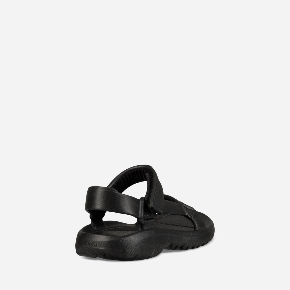 Kids' Teva Hurricane Drift Hiking Sandals Black | 245638OFN