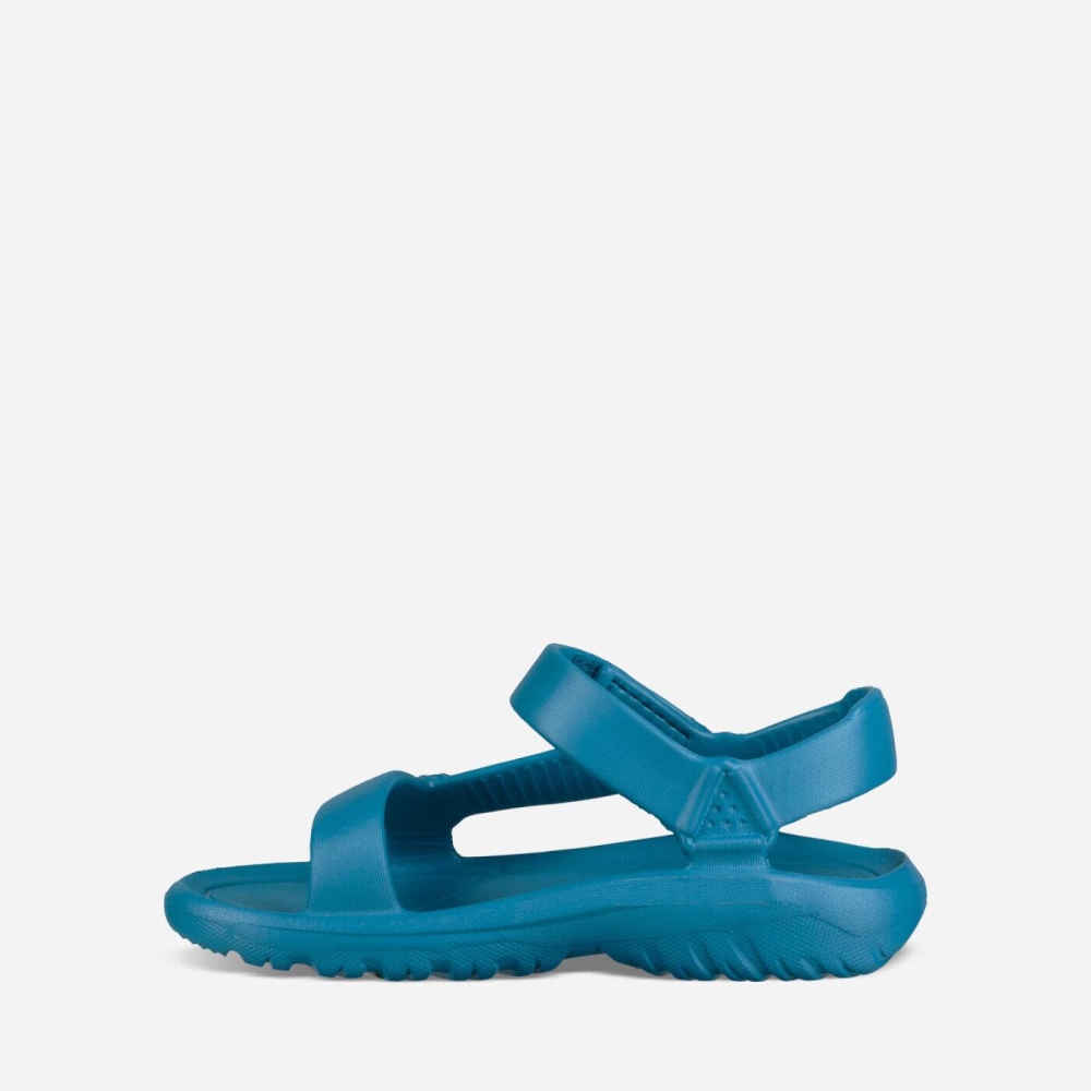 Kids' Teva Hurricane Drift Hiking Sandals Blue | 325079CGP