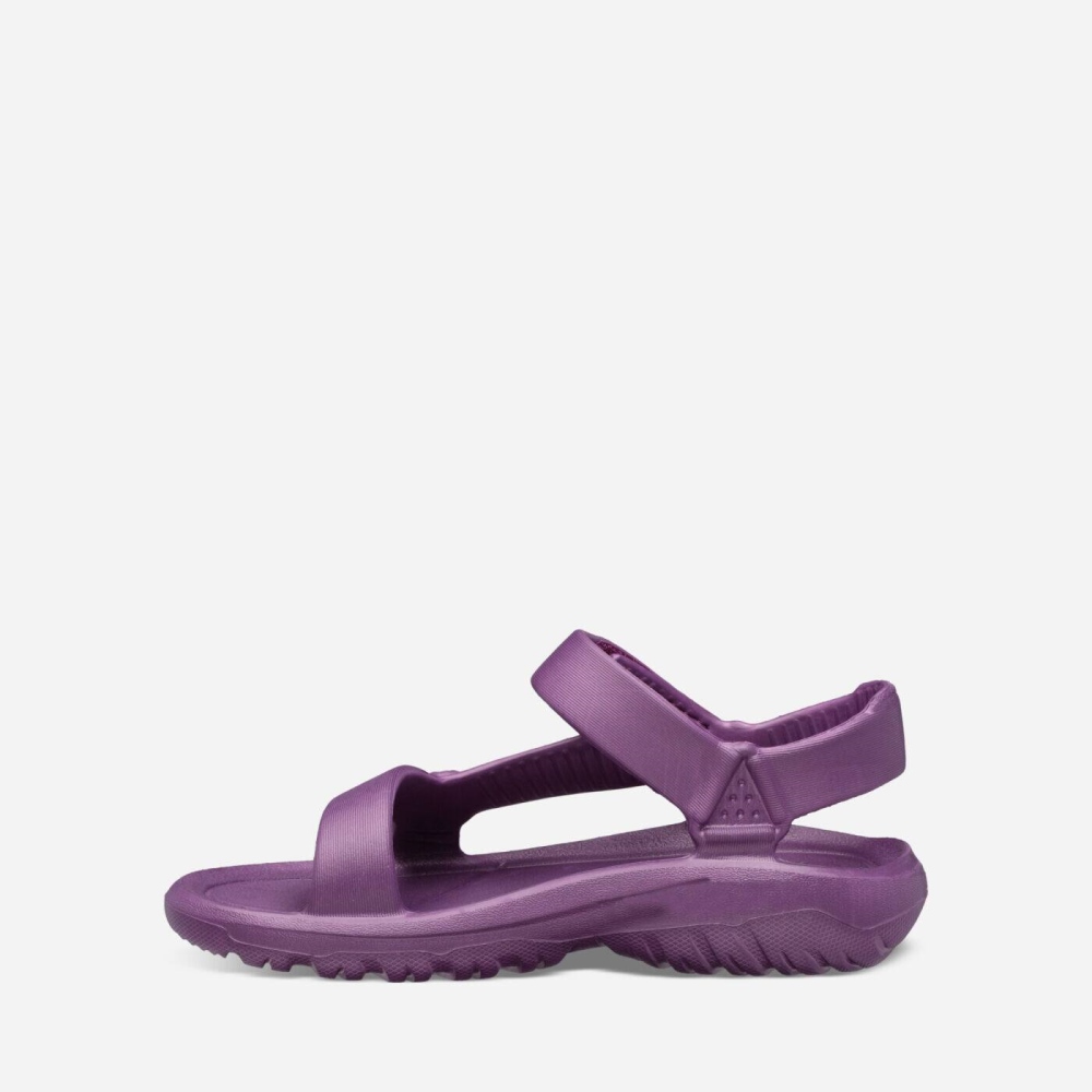 Kids' Teva Hurricane Drift Hiking Sandals Purple | 840513QUR