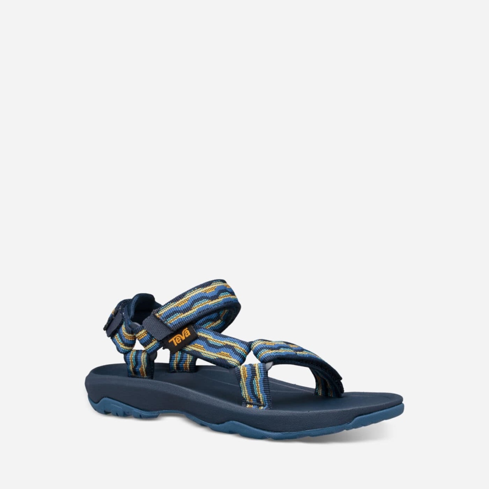 Kids' Teva Hurricane XLT2 Hiking Sandals Dark Blue | 017849MCE