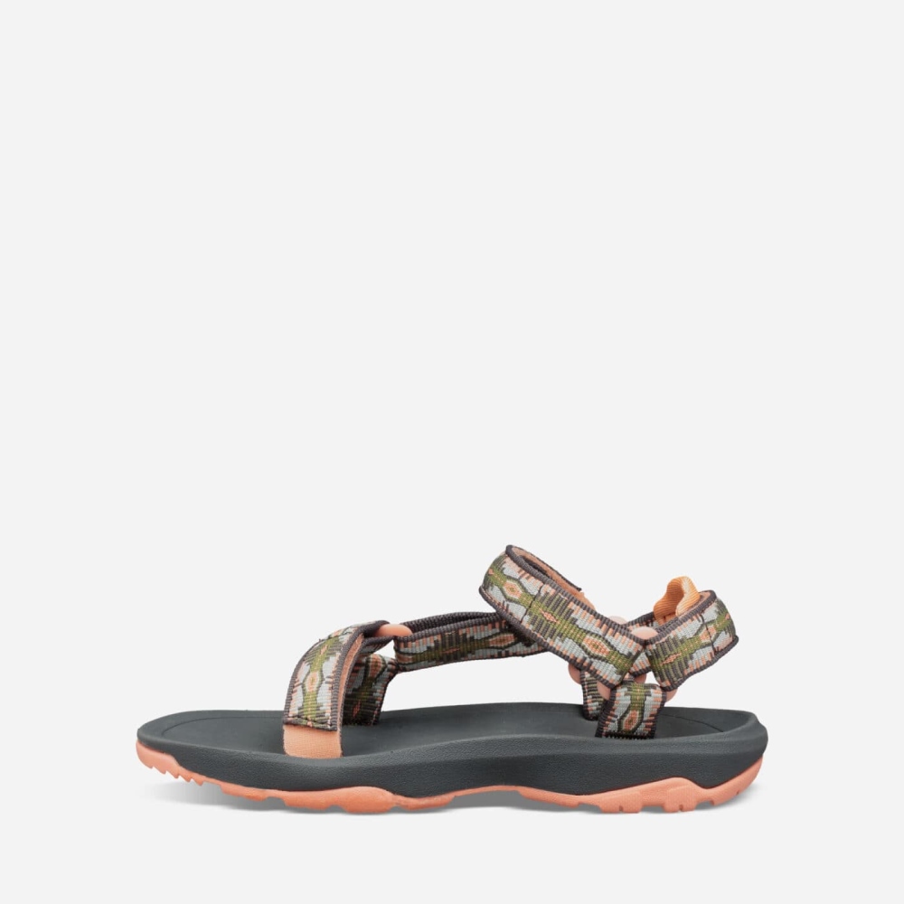 Kids' Teva Hurricane XLT2 Hiking Sandals Grey Orange | 085917WDE