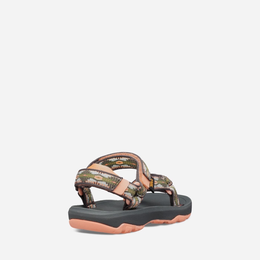 Kids' Teva Hurricane XLT2 Hiking Sandals Grey Orange | 085917WDE