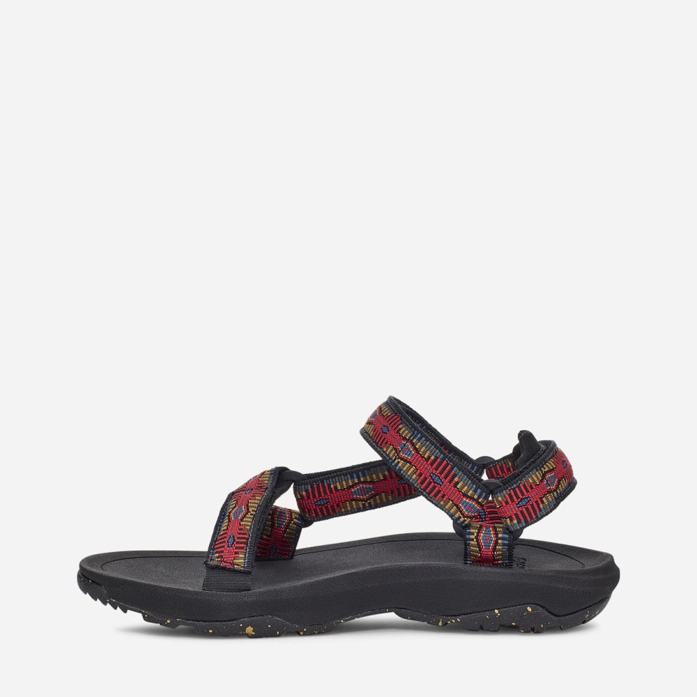 Kids' Teva Hurricane XLT2 Hiking Sandals Black Red | 140725TNF