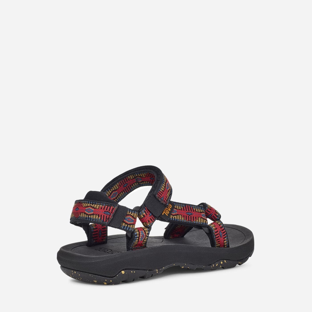 Kids' Teva Hurricane XLT2 Hiking Sandals Black Red | 140725TNF