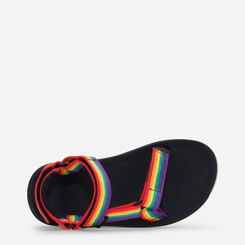 Kids' Teva Hurricane XLT2 Rainbow Pride Slip On Shoes Multicolor | 039864NHW