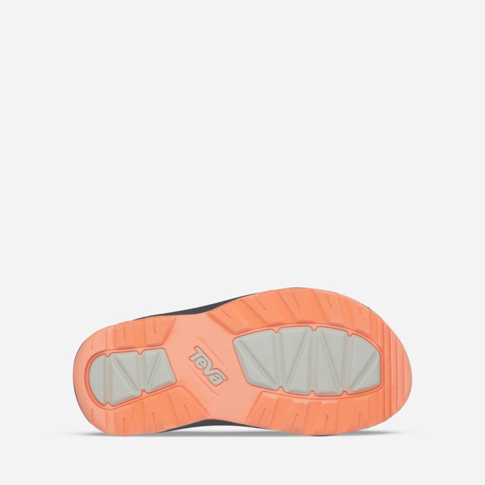 Kids' Teva Hurricane XLT2 Slip On Shoes Grey Orange | 517609JYO