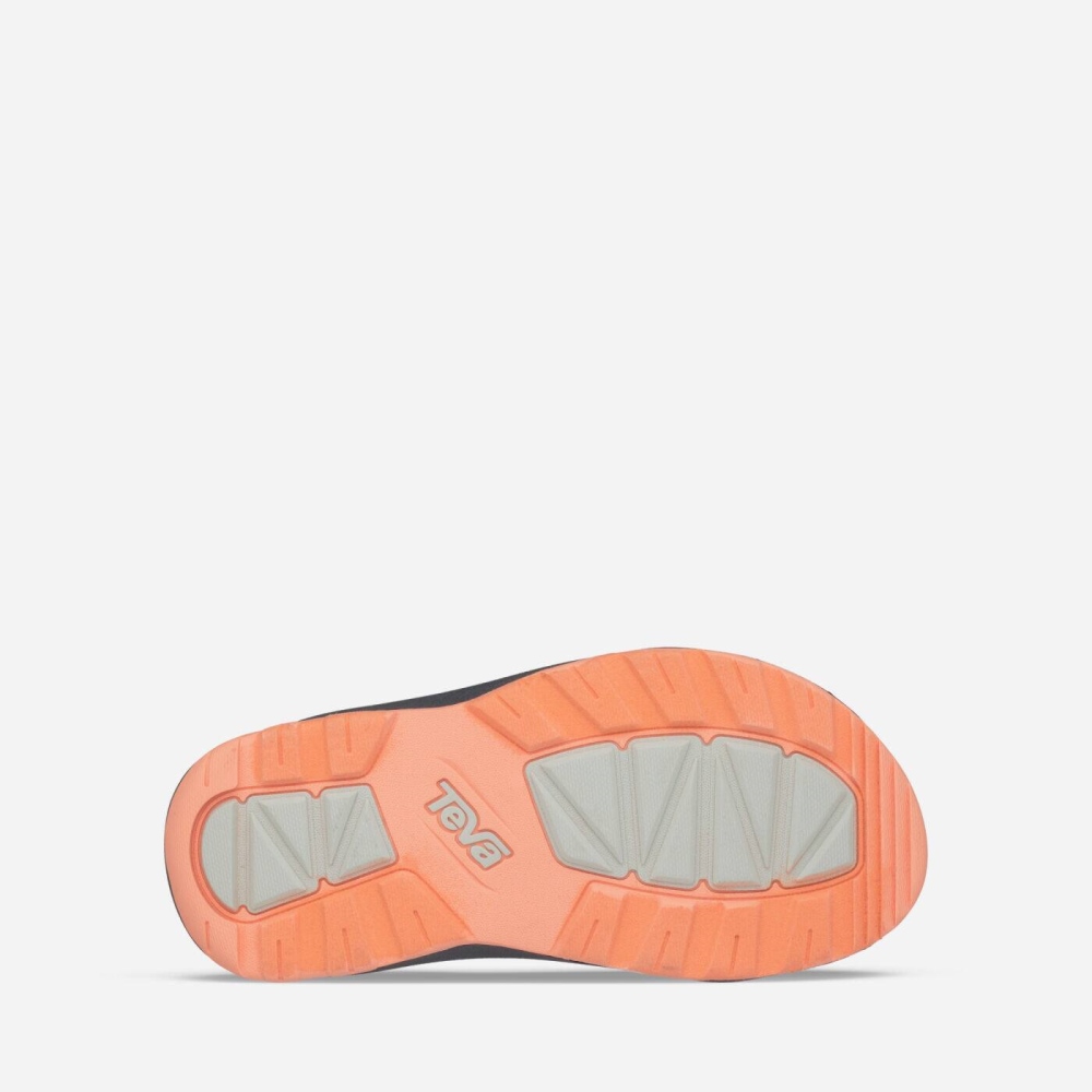 Kids' Teva Hurricane XLT2 Slip On Shoes Grey Orange | 852639FSJ