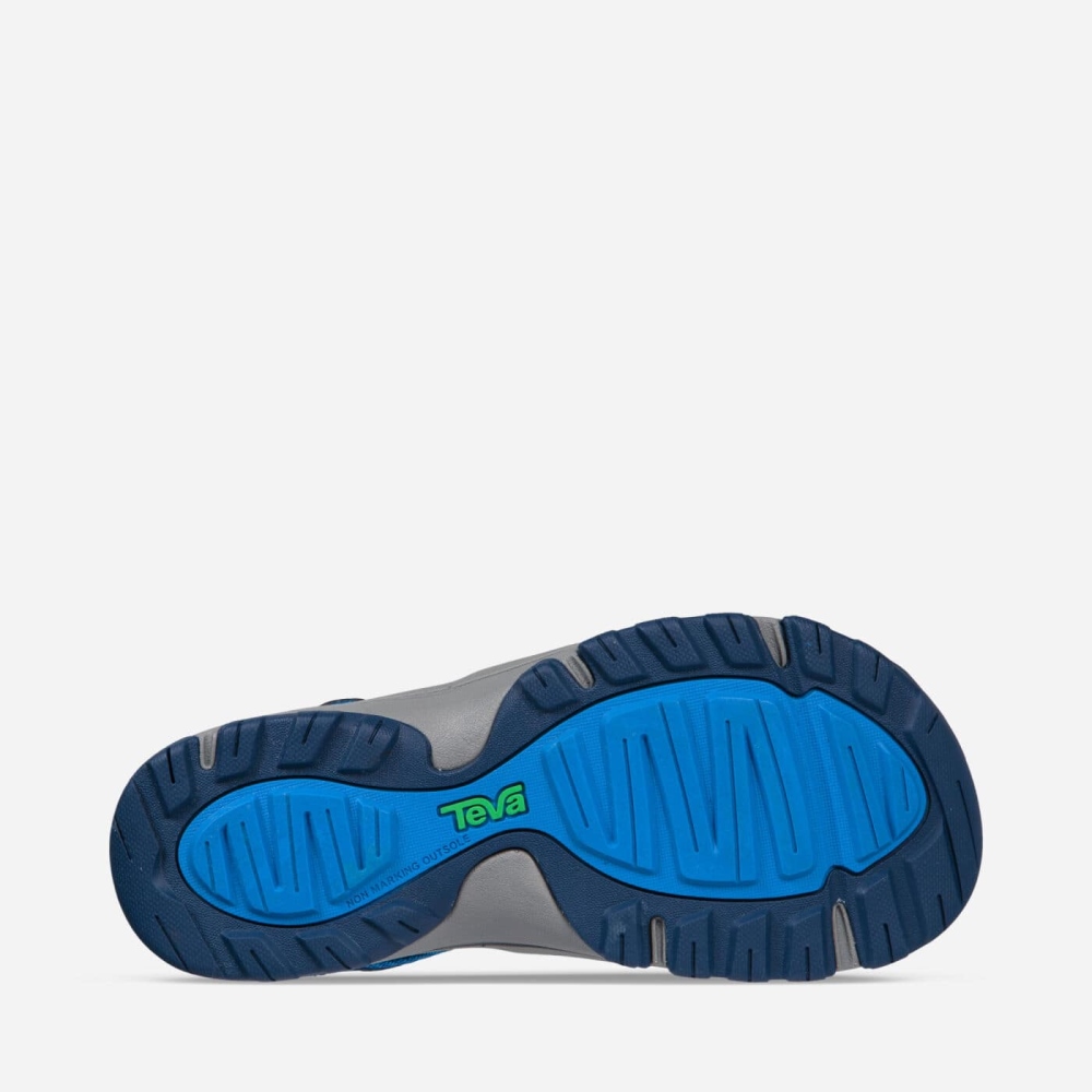 Kids' Teva Manatee Hiking Sandals Navy | 730542ULH