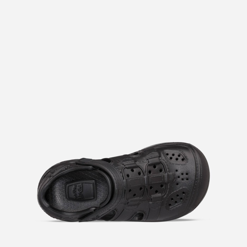 Kids' Teva Omnium Drift Slip On Shoes Black | 079286LBX