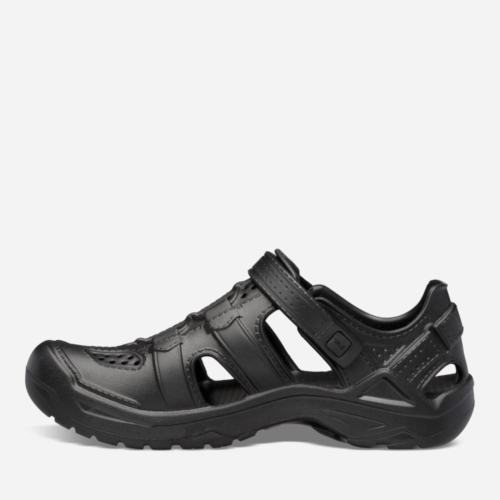 Kids' Teva Omnium Drift Slip On Shoes Black | 821907WVJ