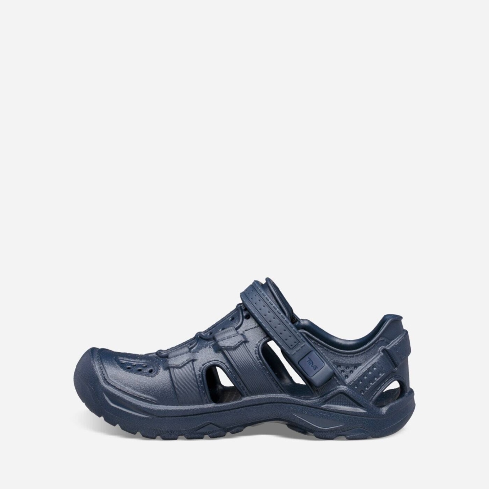 Kids' Teva Omnium Drift Slip On Shoes Navy | 130567OSK