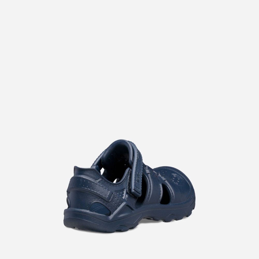 Kids' Teva Omnium Drift Slip On Shoes Navy | 130567OSK