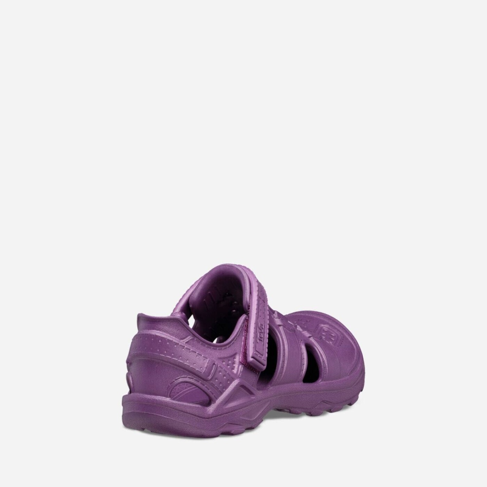 Kids' Teva Omnium Drift Slip On Shoes Purple | 025916IGW