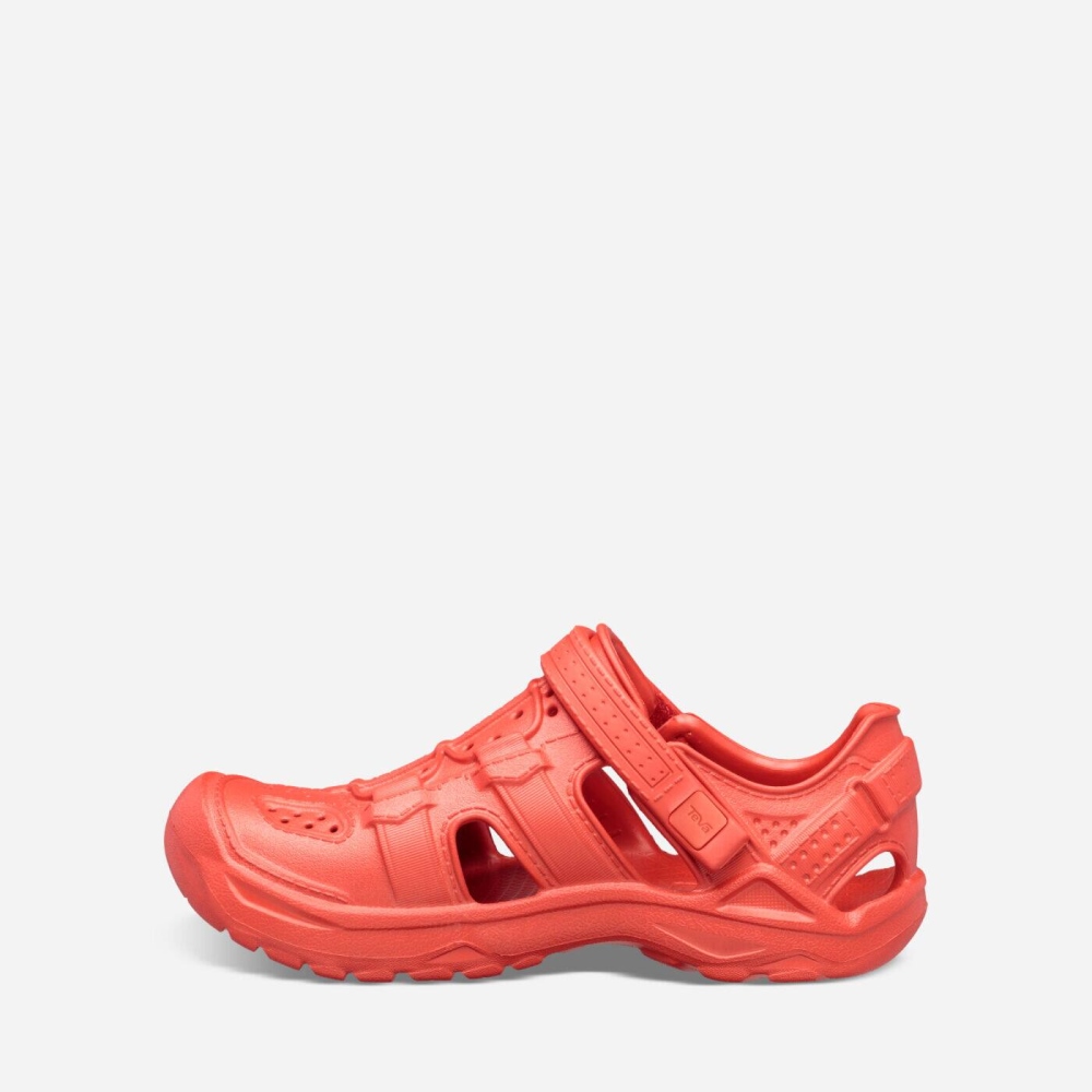 Kids' Teva Omnium Drift Slip On Shoes Red | 098152AEN