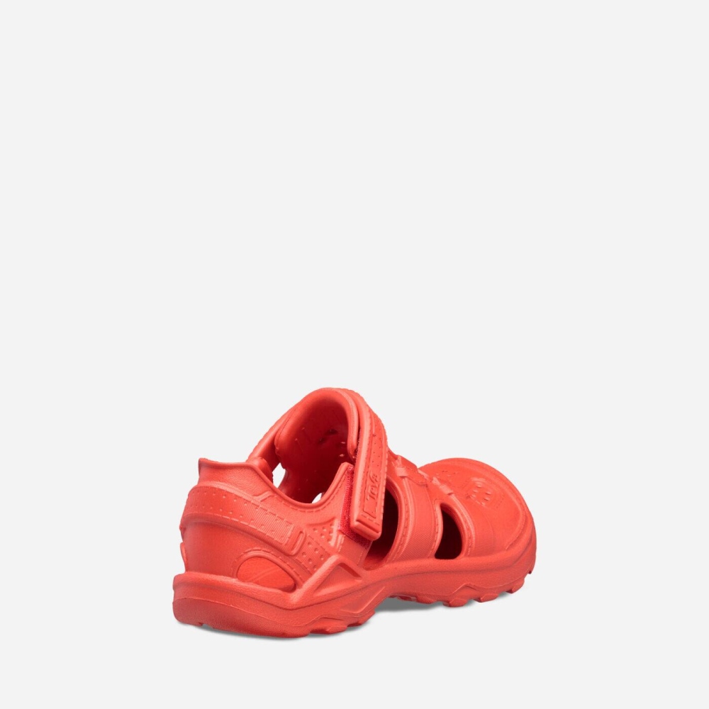 Kids' Teva Omnium Drift Slip On Shoes Red | 098152AEN