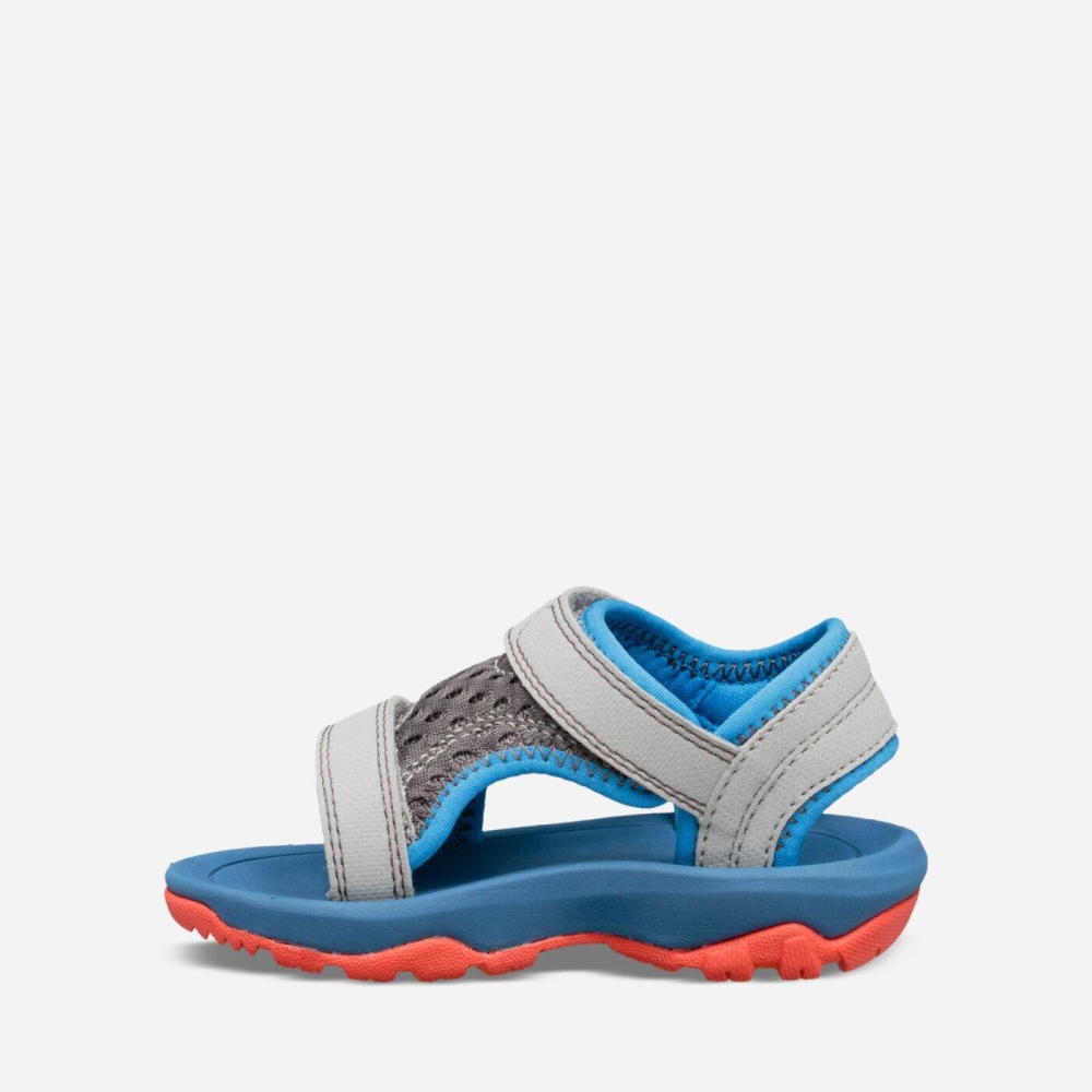 Kids' Teva Psyclone XLT Hiking Sandals Grey Blue | 168479VPU