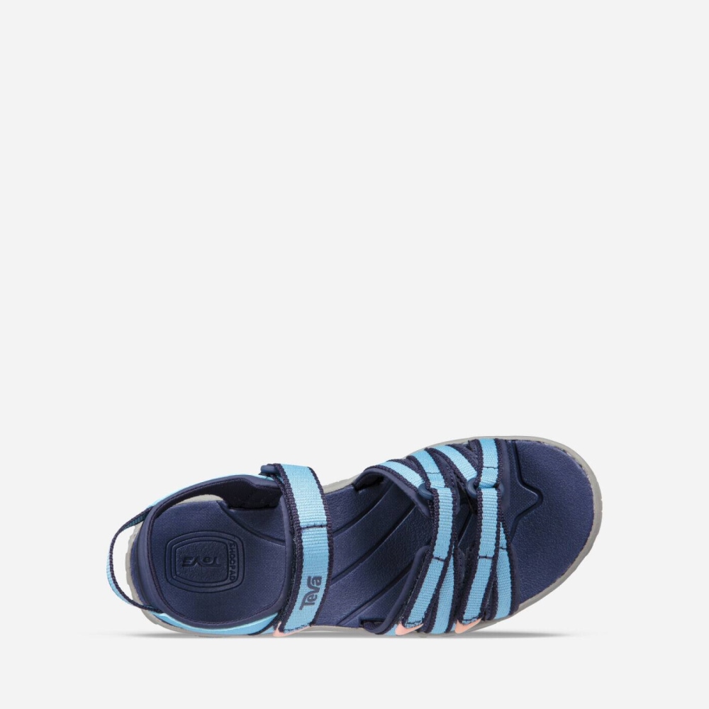 Kids' Teva Tirra Slip On Shoes Blue | 702548LEW