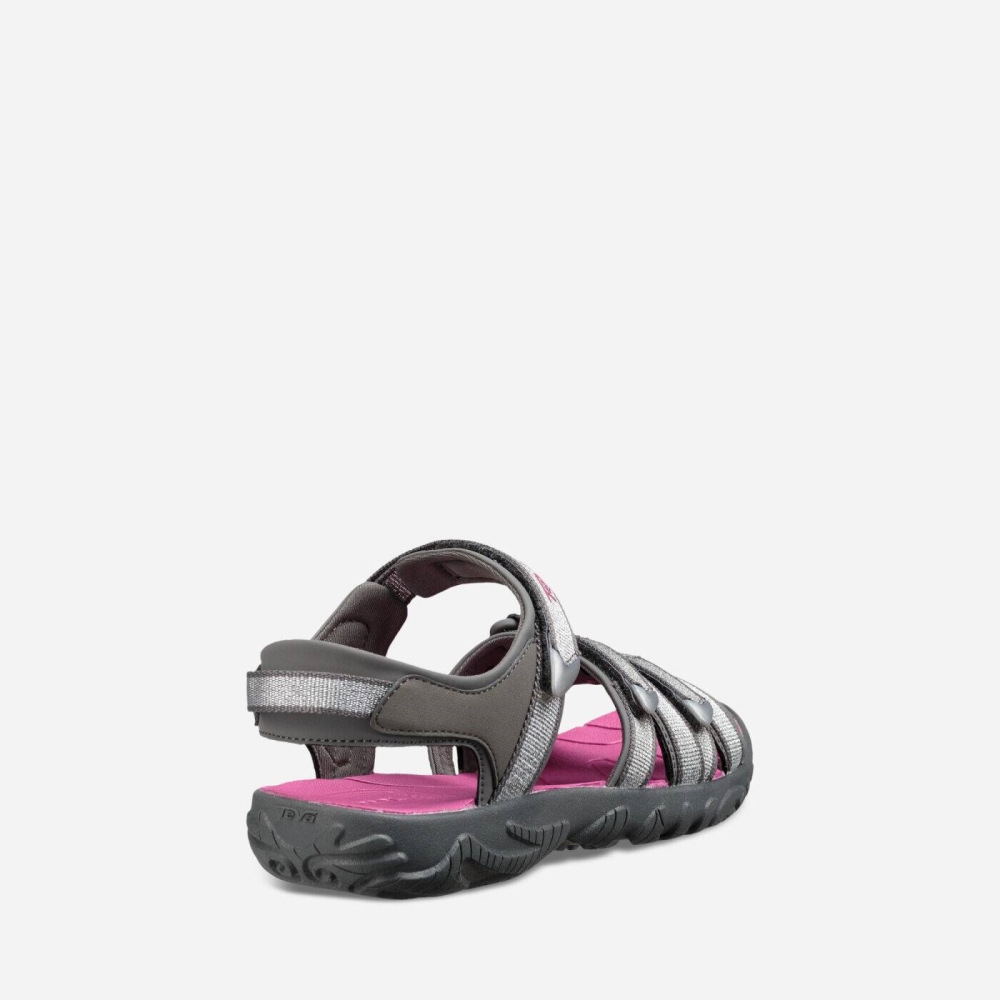 Kids' Teva Tirra Slip On Shoes Silver Rose | 123684NYI