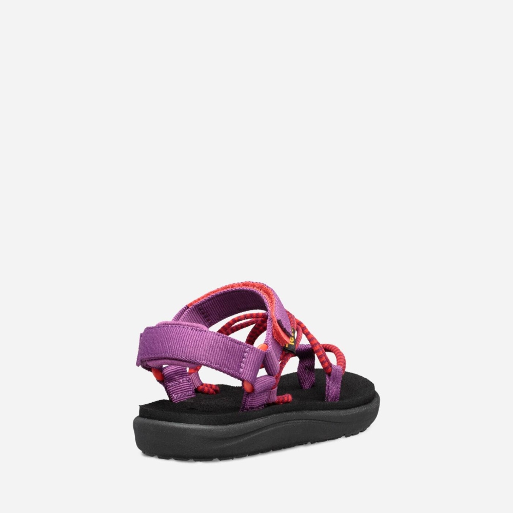 Kids' Teva Voya Infinity Hiking Sandals Purple Red | 291347SWU