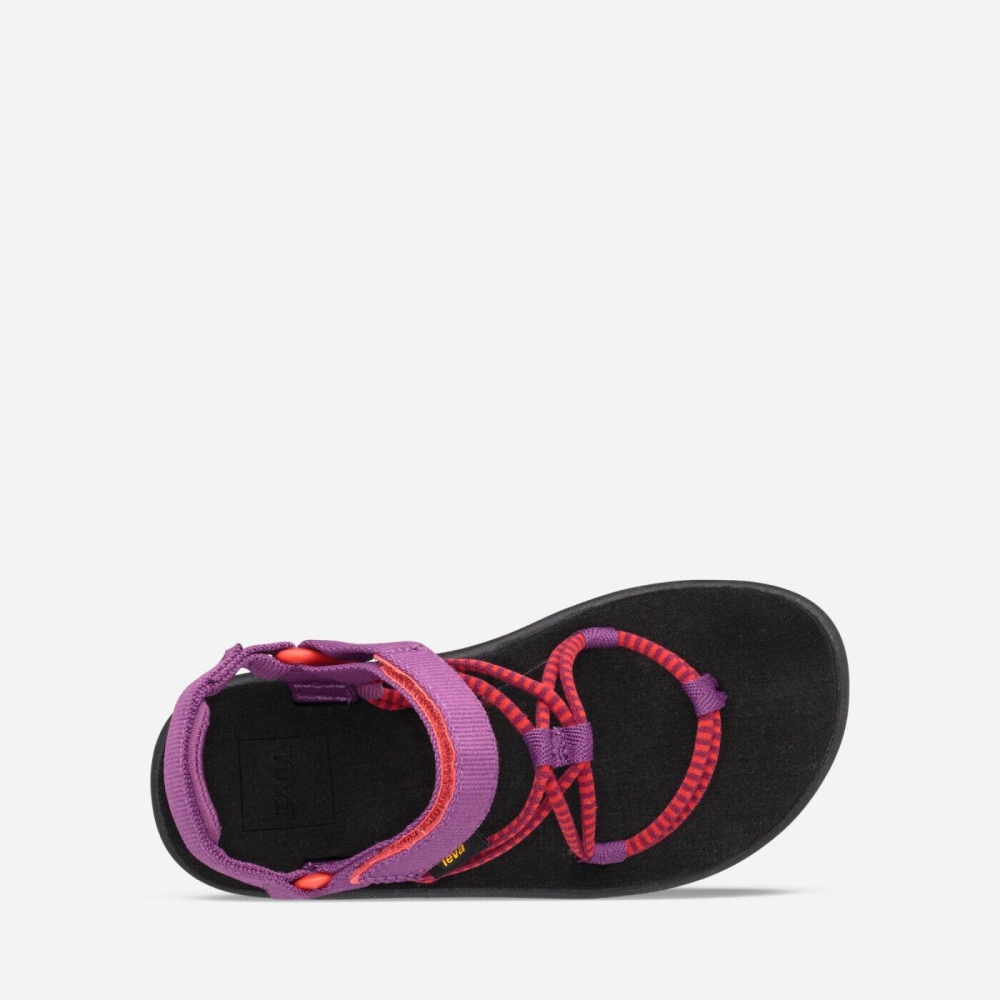 Kids' Teva Voya Infinity Hiking Sandals Purple Red | 291347SWU