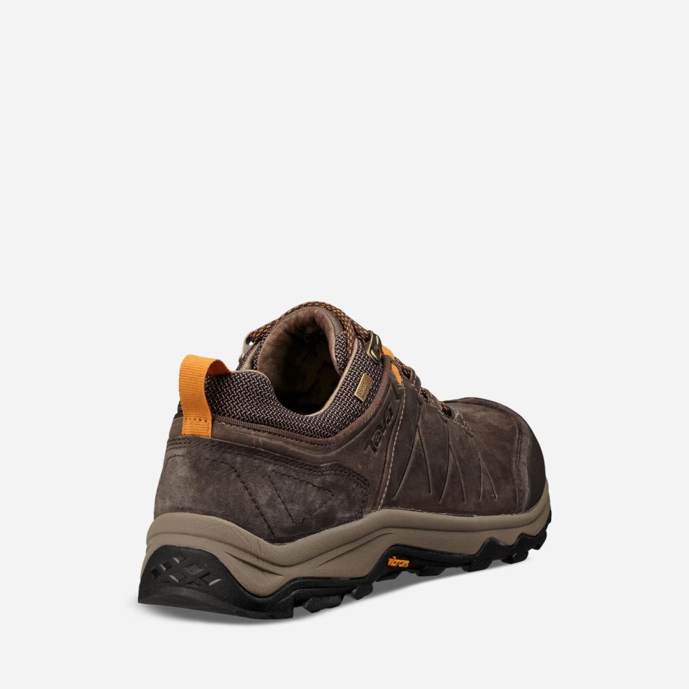 Men's Teva Arrowood Riva WP Hiking Shoes Brown | 378265KCR