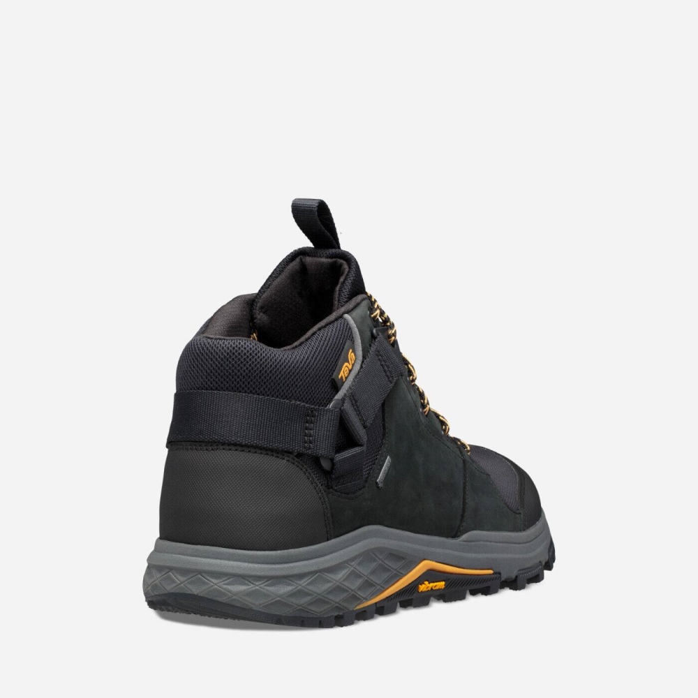 Men's Teva Grandview GTX Boots Black | 423587HXW