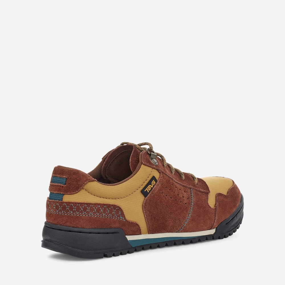 Men's Teva Highside 84 Sneakers Brown Maroon | 532067CBX