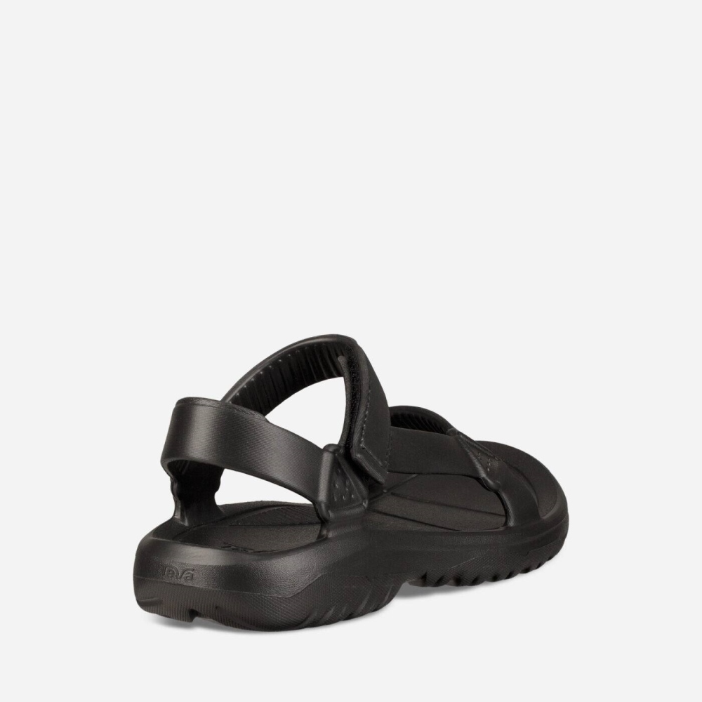 Men's Teva Hurricane Drift Sandals Black | 682530MNA