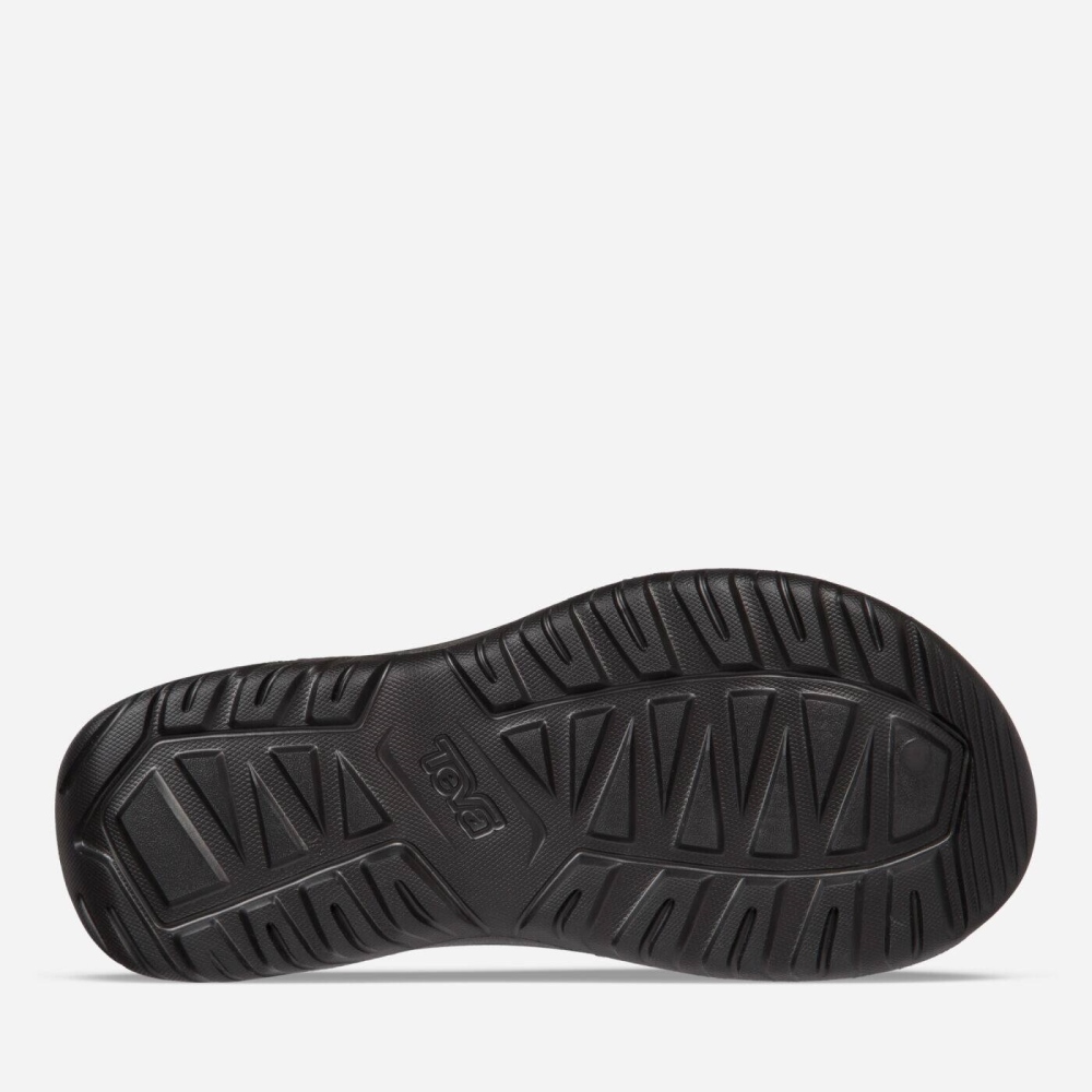 Men's Teva Hurricane Drift Sandals Black | 682530MNA