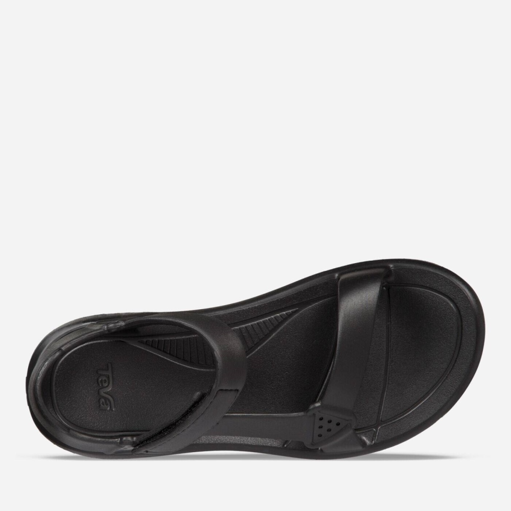 Men's Teva Hurricane Drift Sandals Black | 682530MNA