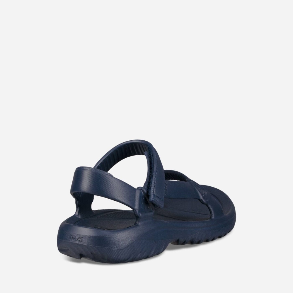 Men's Teva Hurricane Drift Sandals Navy | 254369WFD