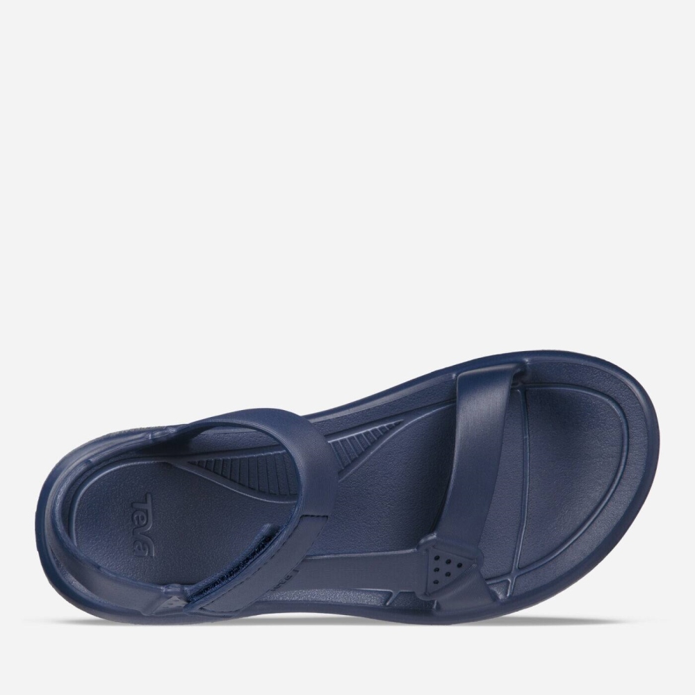 Men's Teva Hurricane Drift Sandals Navy | 254369WFD