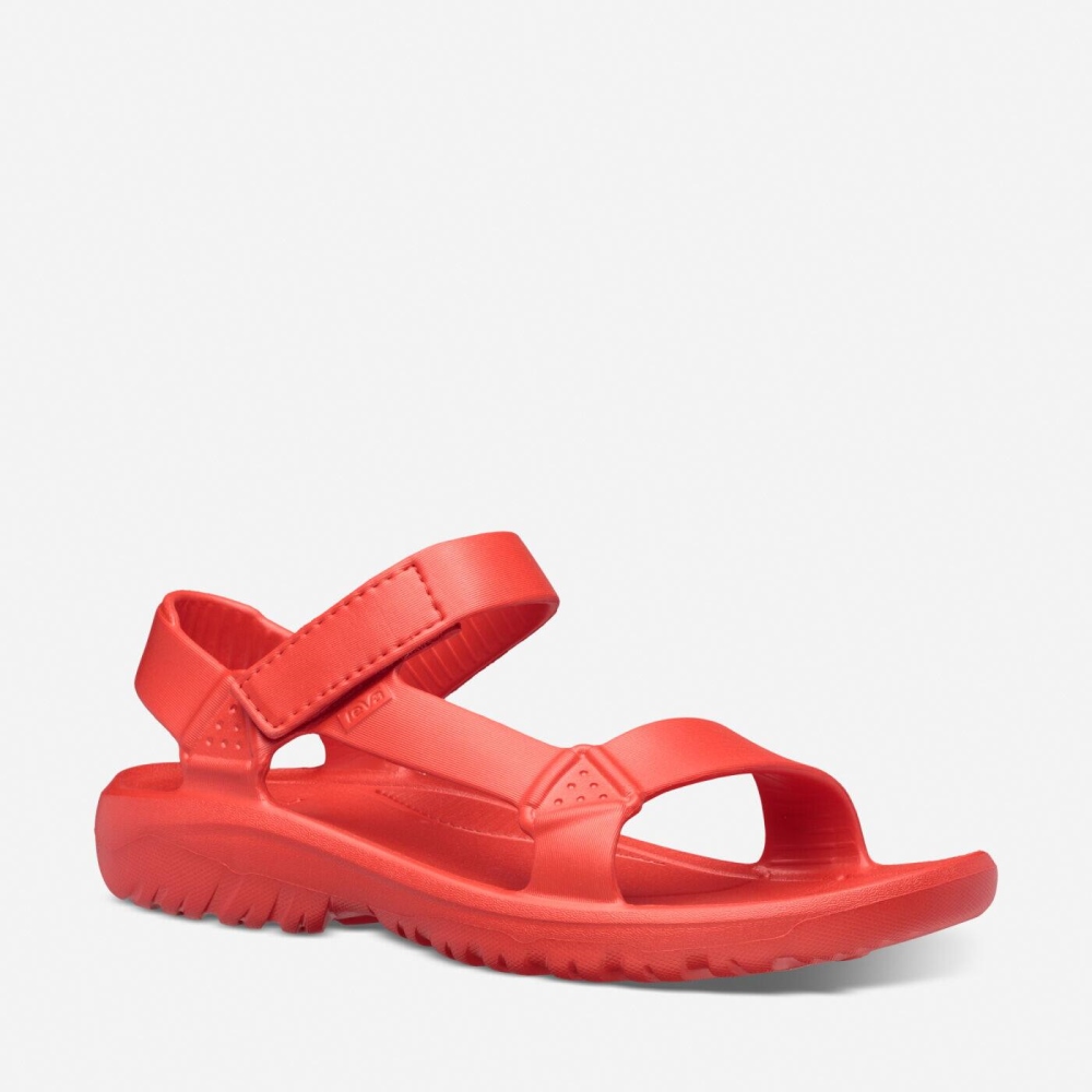 Men's Teva Hurricane Drift Sandals Red | 627415HFK