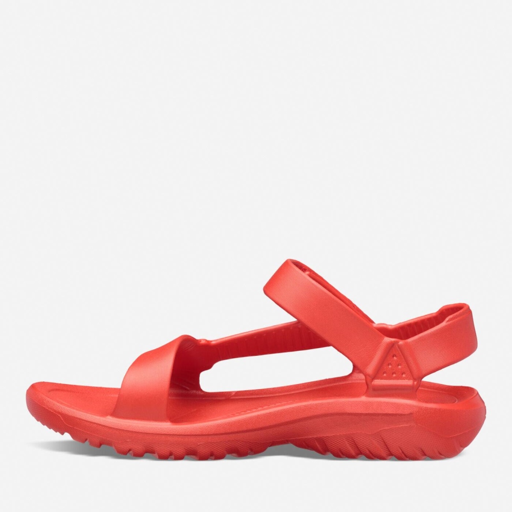 Men's Teva Hurricane Drift Sandals Red | 627415HFK