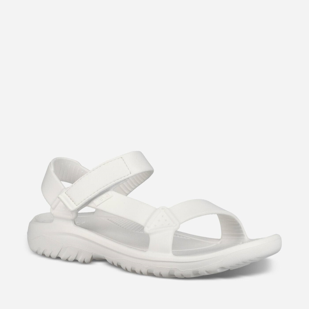 Men's Teva Hurricane Drift Sandals White | 631405EKQ