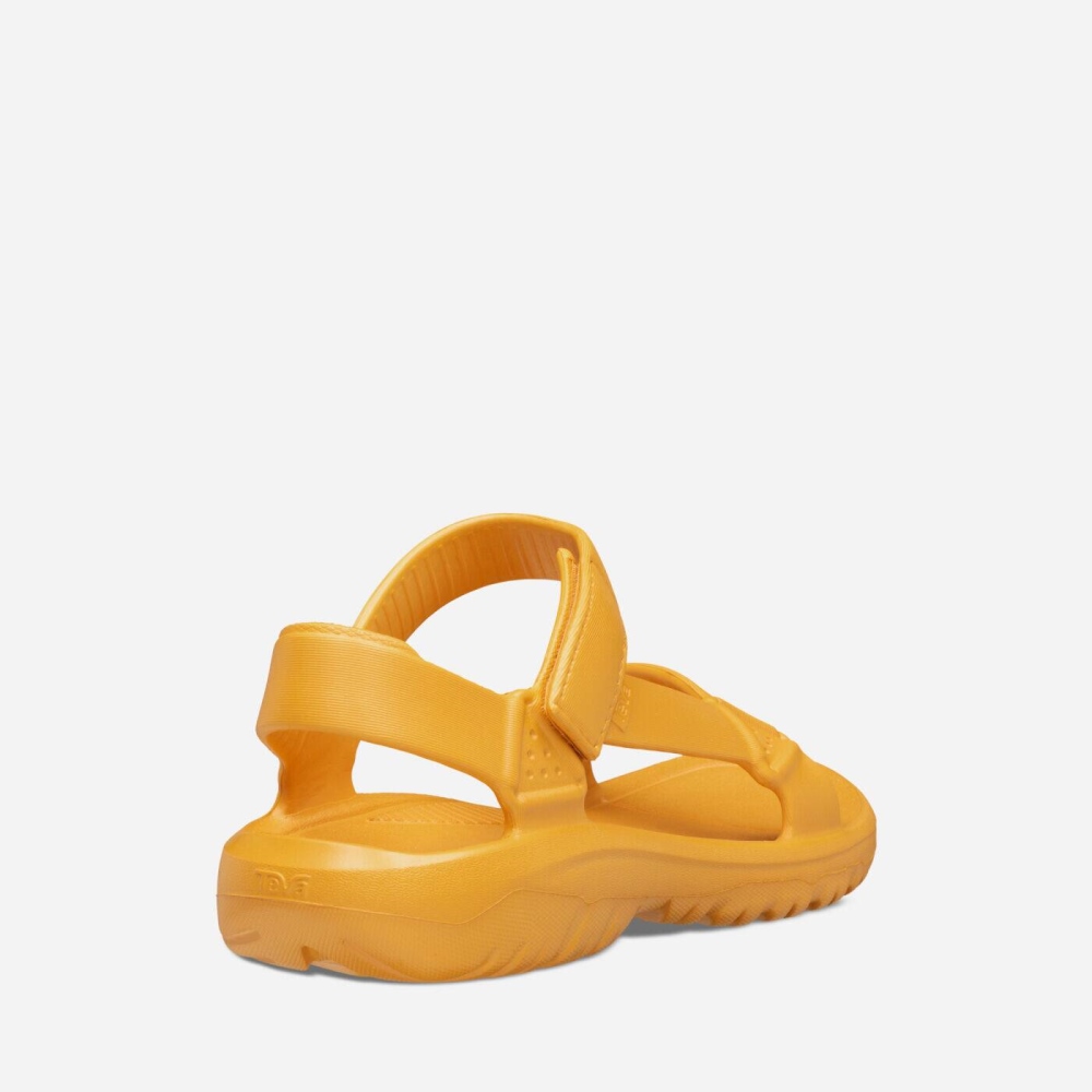 Men's Teva Hurricane Drift Sandals Yellow | 158394RIM