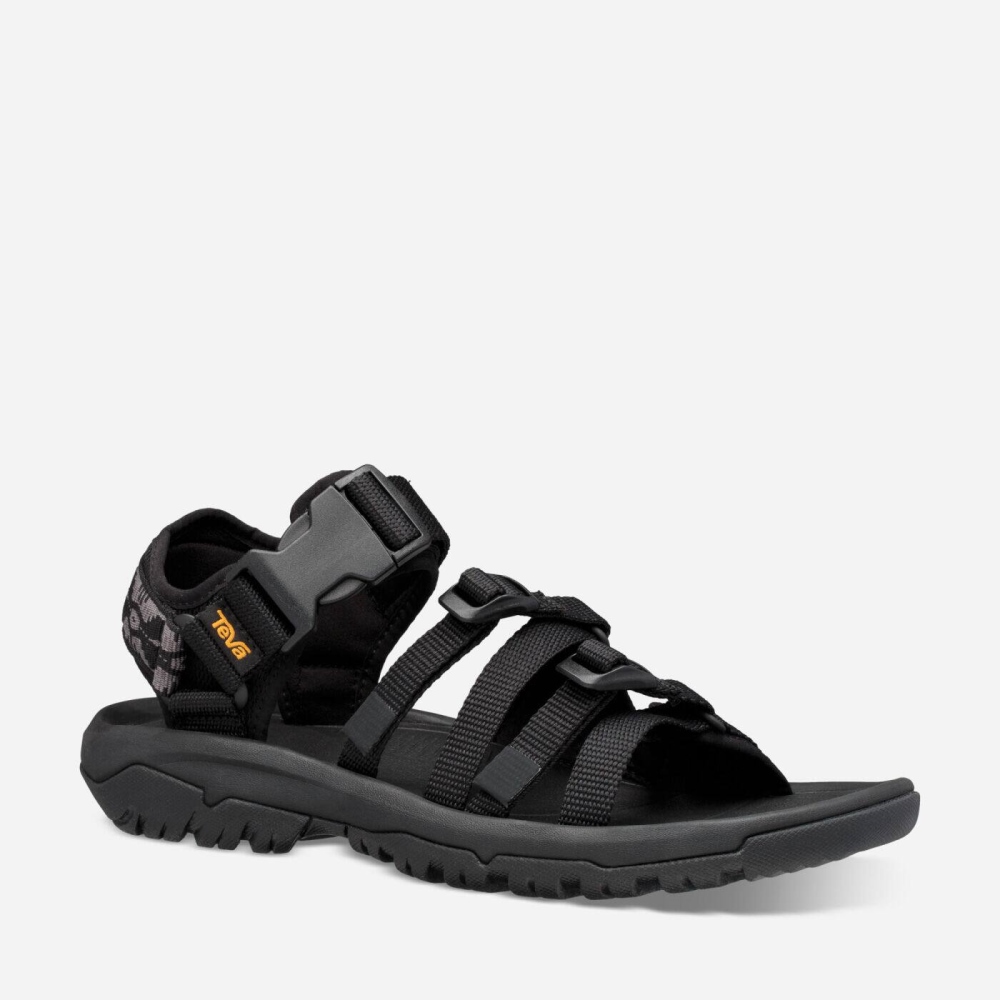 Men's Teva Hurricane XLT2 Alp Sandals Black Grey | 402835BIG