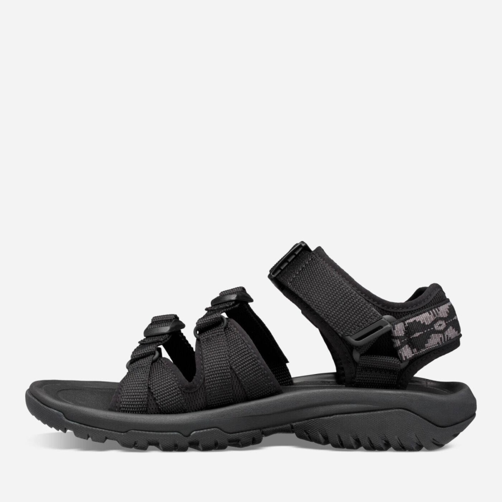 Men's Teva Hurricane XLT2 Alp Sandals Black Grey | 402835BIG