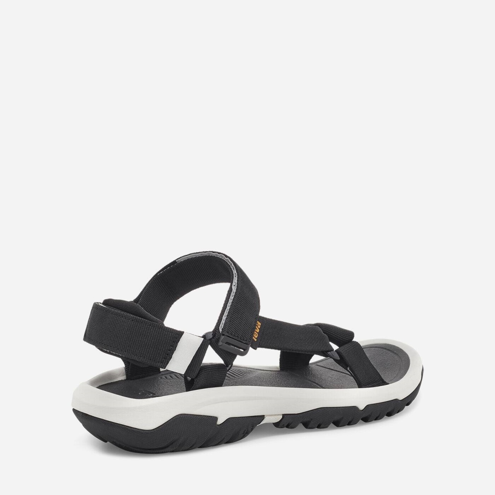 Men's Teva Hurricane XLT2 Hiking Sandals Black White | 160428IOQ