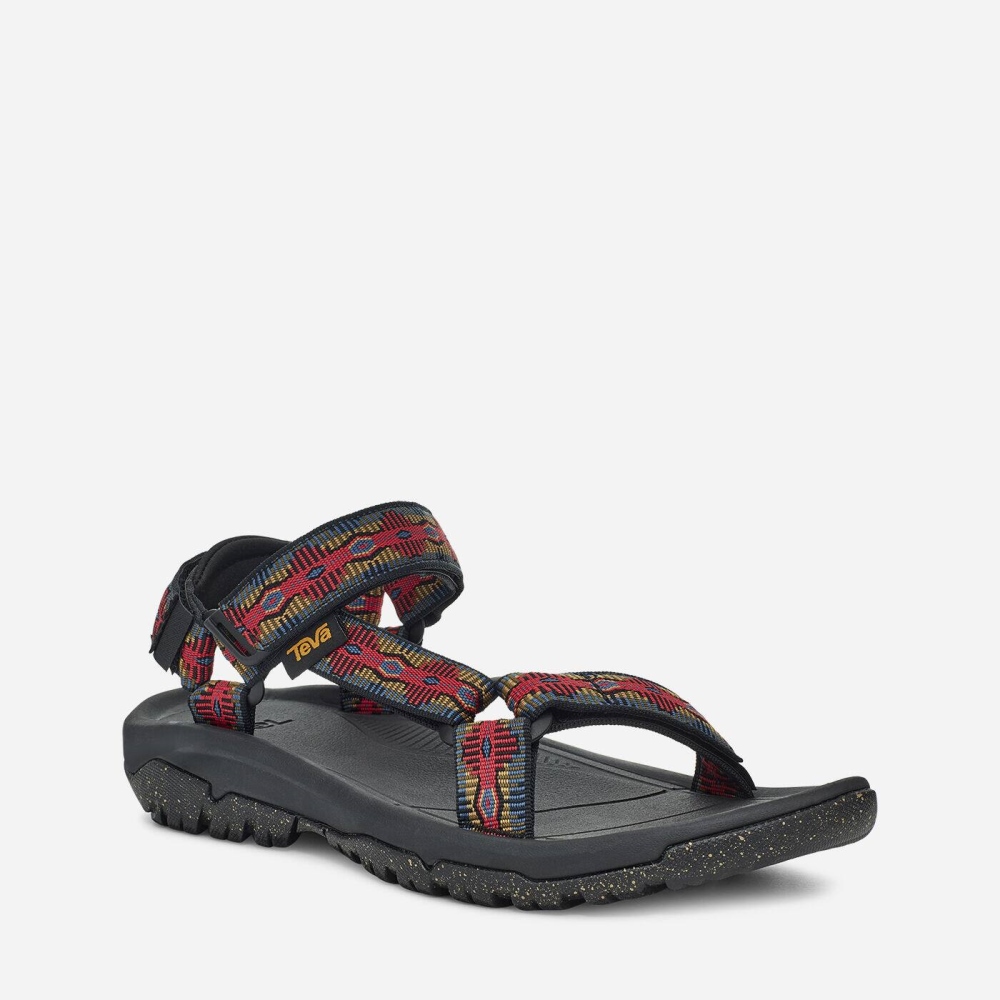 Men's Teva Hurricane XLT2 Sandals Black Red | 139527EQH