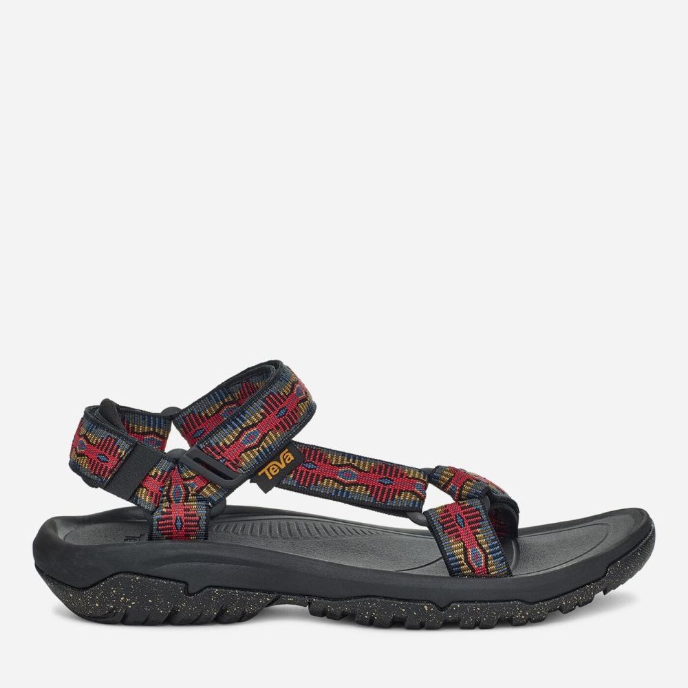 Men\'s Teva Hurricane XLT2 Sandals Black Red | 139527EQH