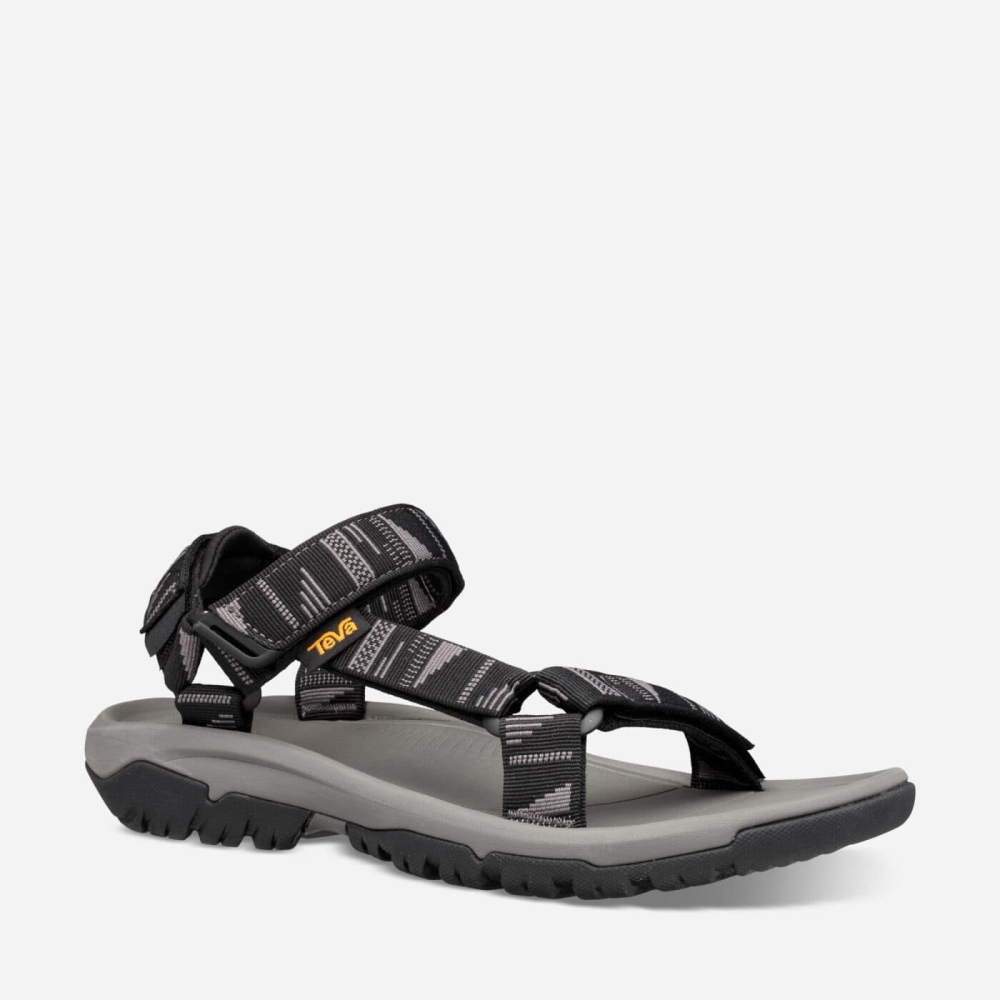 Men's Teva Hurricane XLT2 Sandals Black Grey | 376918AIE