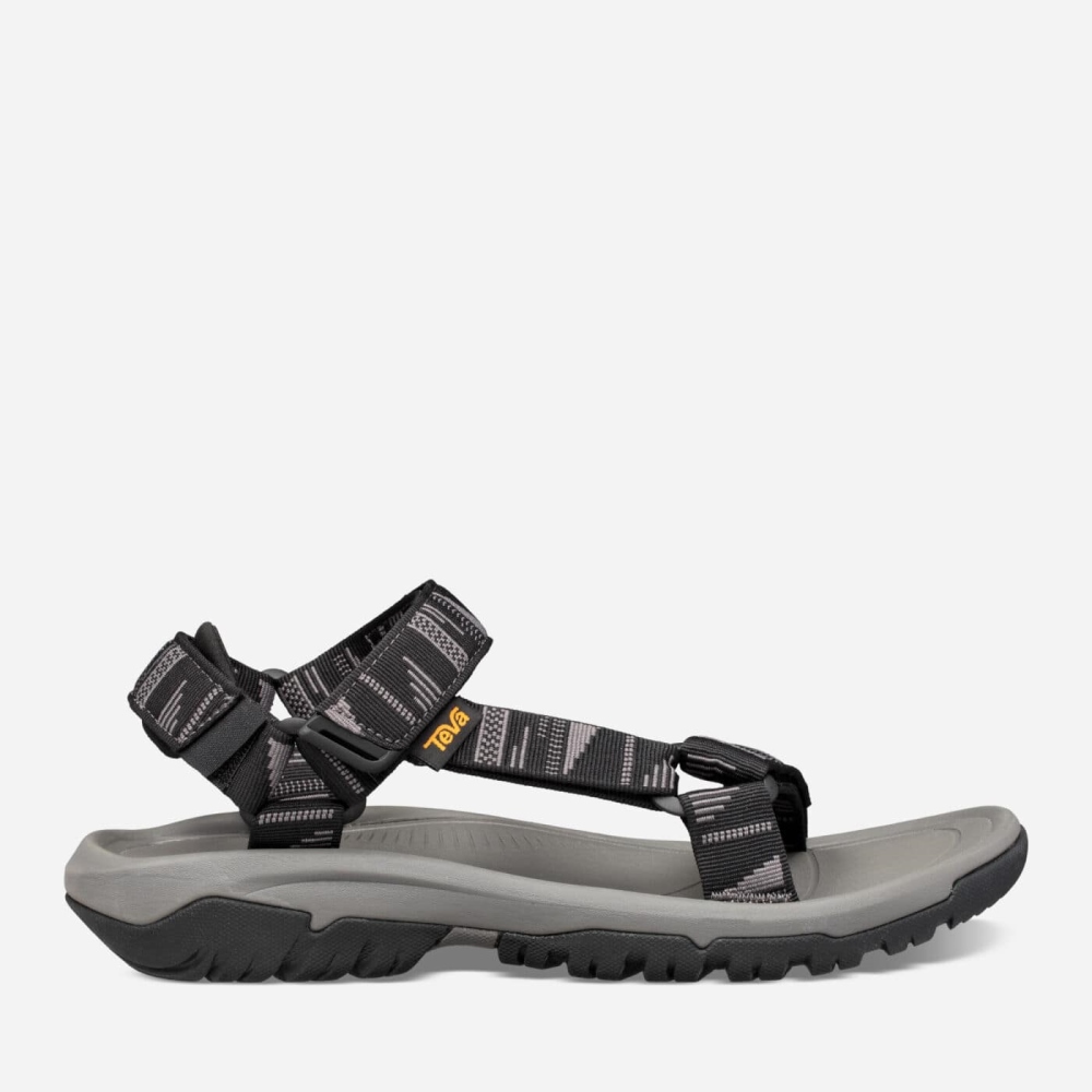 Men\'s Teva Hurricane XLT2 Sandals Black Grey | 376918AIE