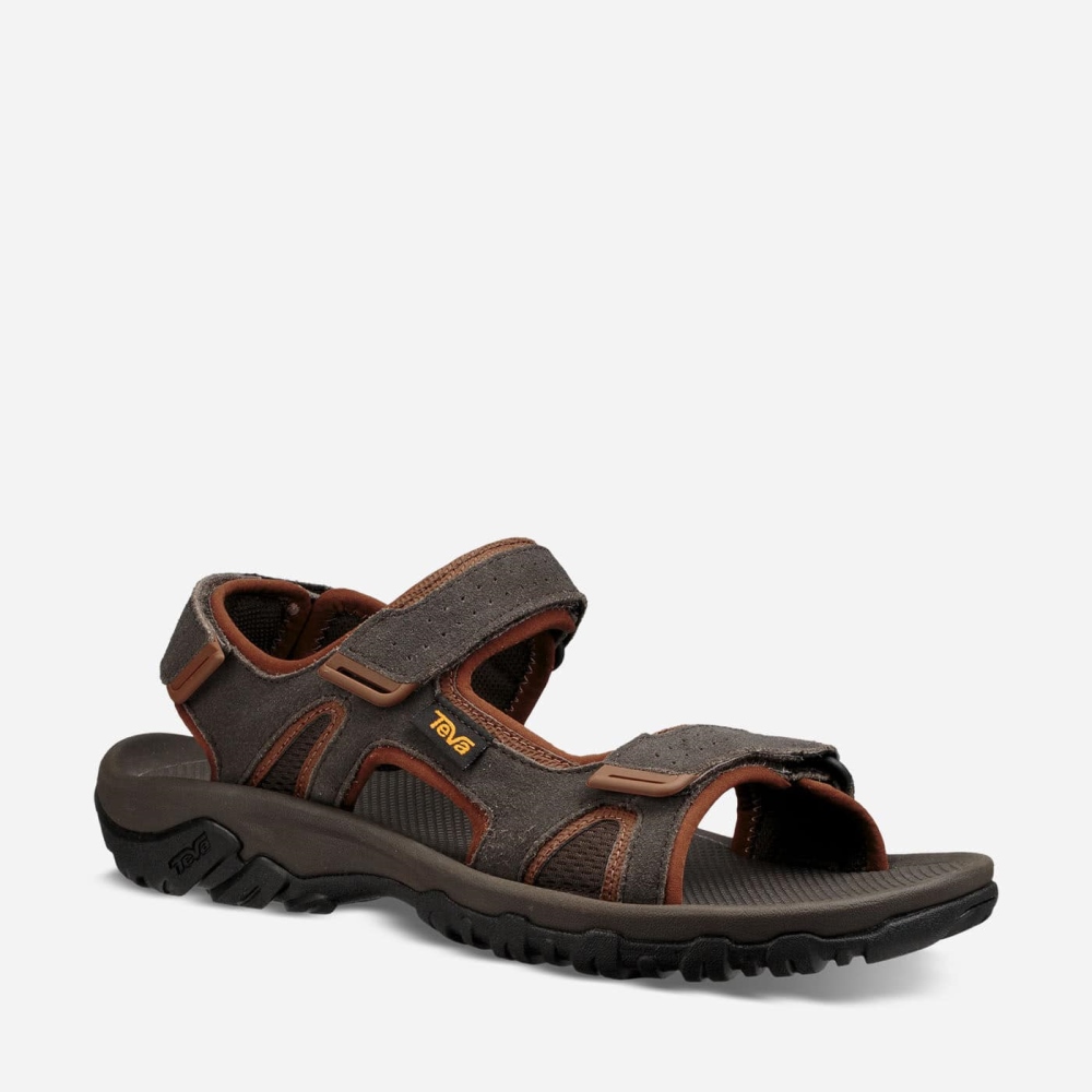 Men's Teva Katavi 2 Hiking Sandals Brown | 823415GRY