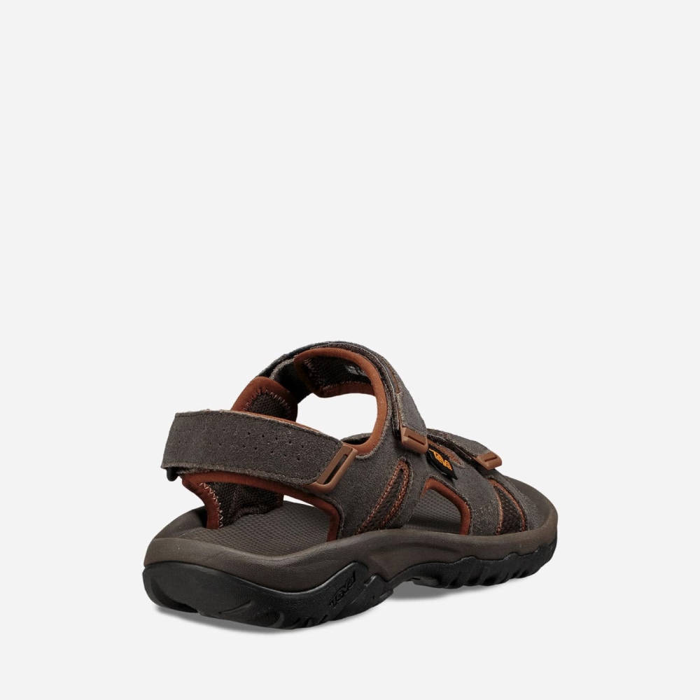 Men's Teva Katavi 2 Hiking Sandals Brown | 823415GRY